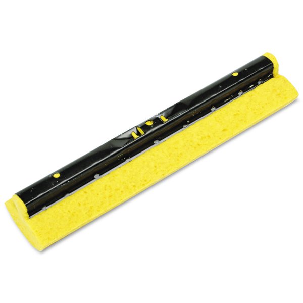 Rubbermaid Commercial Mop Head Refill for Steel Roller, Sponge, 12" Wide, Yellow FG643600YEL